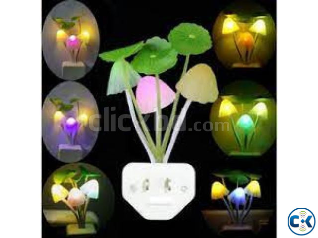 LED sensor Mushroom Night Light Lamp | ClickBD large image 3