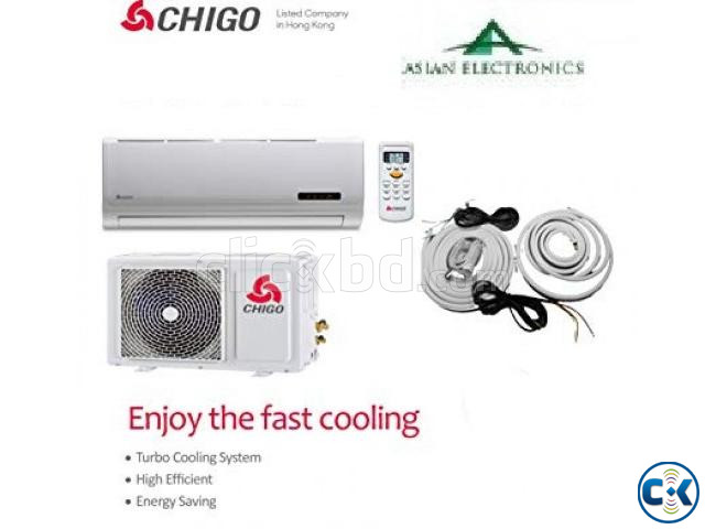 Chigo 1.5 Ton Energy Efficient 18000 BTU Air Conditioner AC | ClickBD large image 2