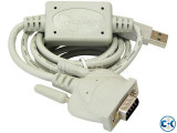 Gembird USB to RS232 DB9 serial cable.