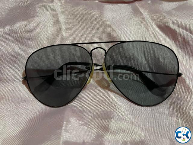 Vintage Ray Ban Aviator 62mm Blue Grey Lenses B L Sunglasses | ClickBD large image 0