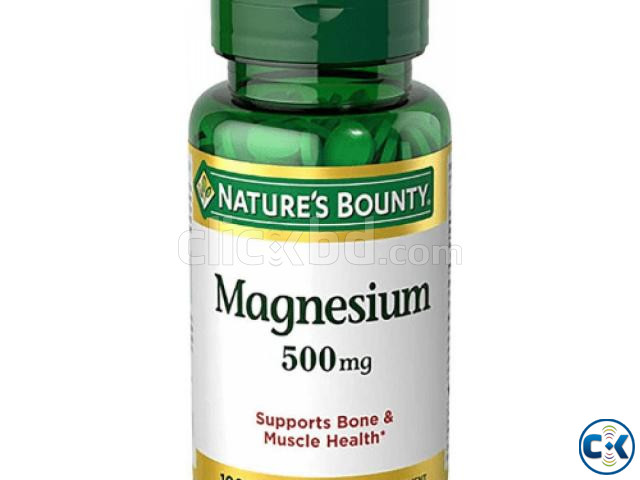Nature s Bounty Magnesium 500mg | ClickBD large image 0