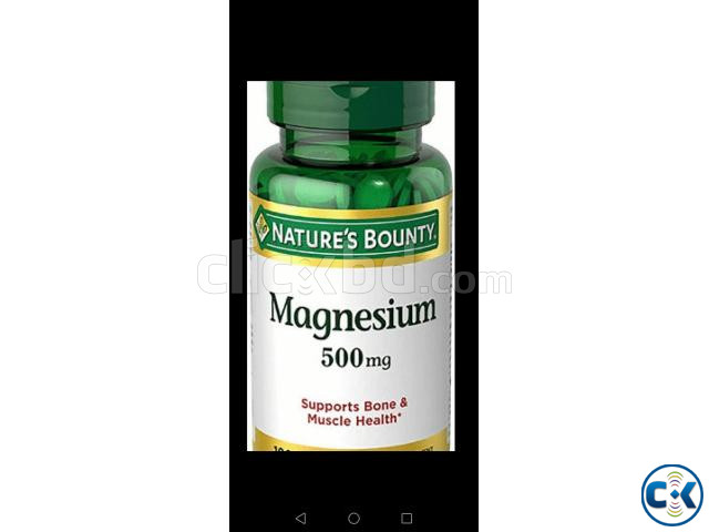 Nature s Bounty Magnesium 500mg | ClickBD large image 0