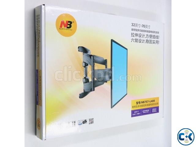 NB 757-L400 DF600 North Bayou 40 to 65 Inch TV Wall Bracket | ClickBD large image 3
