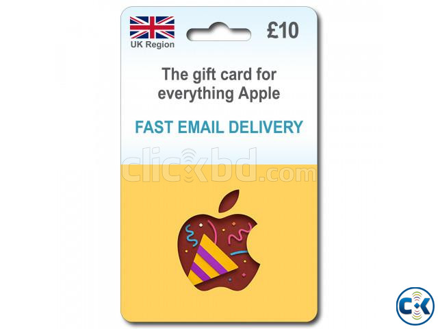 10 GBP Apple Gift Card-UK Region | ClickBD large image 0