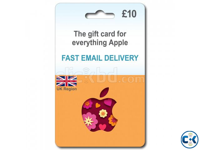 10 GBP Apple Gift Card-UK Region | ClickBD large image 1