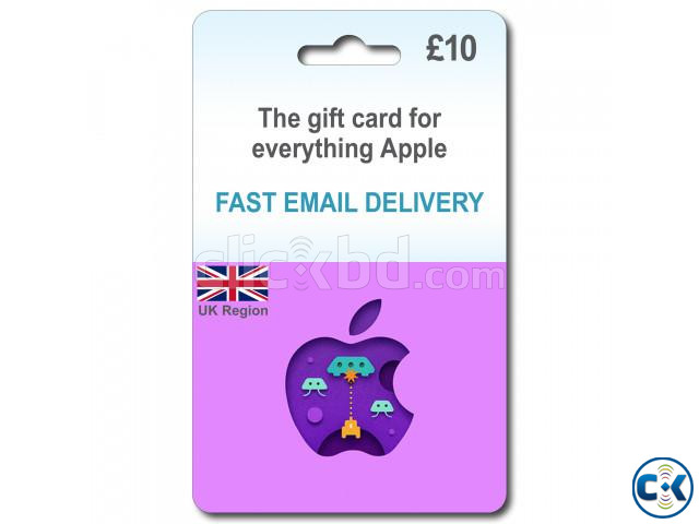 10 GBP Apple Gift Card-UK Region | ClickBD large image 2