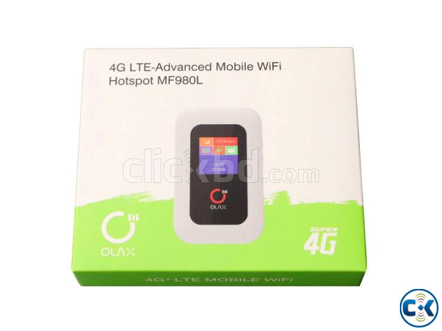 OLAX 4G LTE Pocket router Mobile Wi-Fi Hotspots MF980L | ClickBD large image 2
