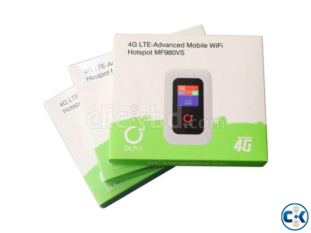 OLAX 4G LTE Pocket router Mobile Wi-Fi Hotspots MF980L | ClickBD large image 3