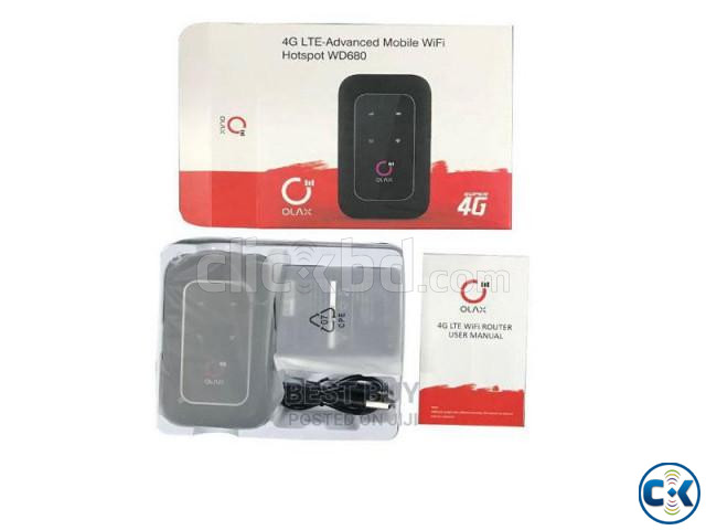 Olax WD680 4G Wifi Pocket Router | ClickBD large image 3