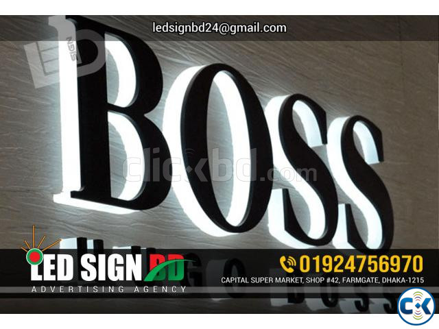 Led SS Top Letter Signage The Best Price in Bangladesh with | ClickBD large image 0