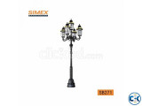 Cast Iron and Aluminum Decorative Street Lamp Pole