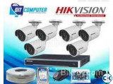 HIKVISION 6 PCS CCTV CAMERA FULL PACKAGE