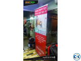 Pop Up Stand Banner Print Retractable banner Making Roll