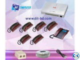 OFFER PRICE 7 PCS TELEPHONE SET 8 LINE PABX IKE PACKAGE