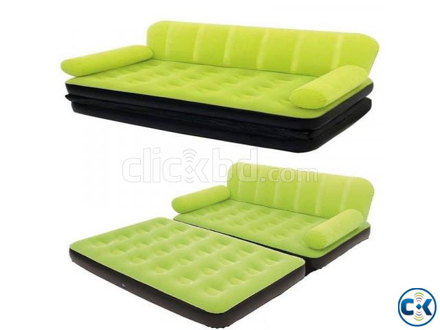BESTWAY Double Air Bed Cum Sofa | ClickBD large image 2