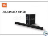JBL Cinema SB160 2.1 Channel Soundbar with Wireless Subwoofe