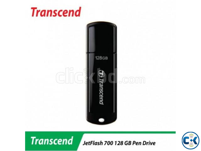 Transcend JetFlash 700 128GB USB 3.1 Black Pen Drive | ClickBD large image 3