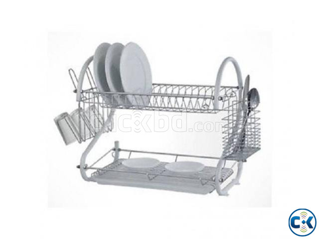 2 Layer Dish Drainer | ClickBD large image 0