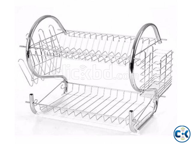 2 Layer Dish Drainer | ClickBD large image 2