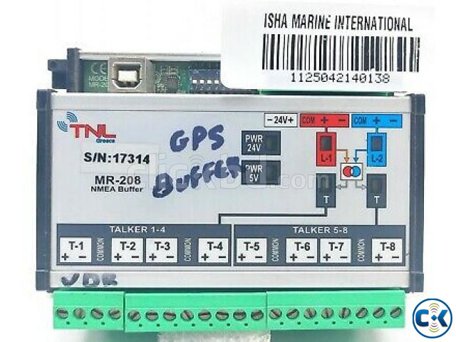 TNL MR-208 Fully Programmable 2-lnput 8-Output NMEA GPS Buff | ClickBD large image 4