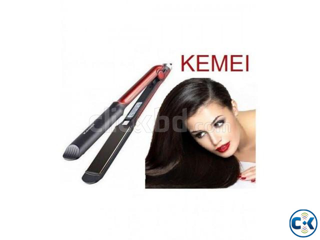 Kemei KM-531 Professional Ceramic Hair Straightener | ClickBD large image 0