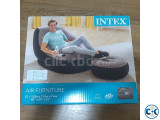 Intex Inflatable Sofa Chair with Footrest Electric Pump