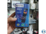 Maxtel Max 13 Folding Phone Dual Sim Wireless FM Mp3 Mp4 Pla