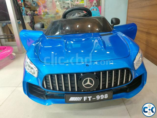 Baby Motor Car With Leather Seat | ClickBD large image 2