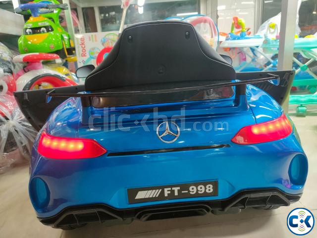 Baby Motor Car With Leather Seat | ClickBD large image 3