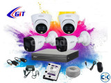 CCTV 4pcs full color camera package