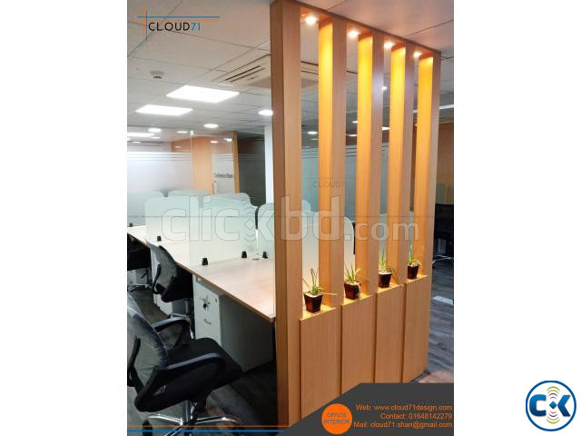 office reception design in Dhaka large image 3