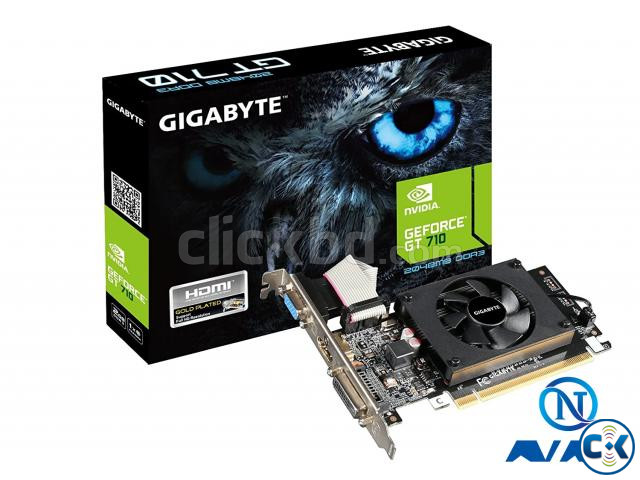 Gigabyte Geforce GT 710 2GB DDR3 Graphics Card | ClickBD large image 2