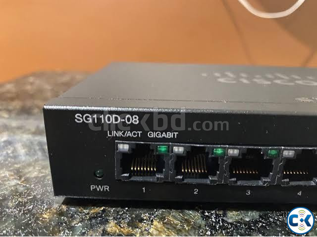 Cisco SG110D-08 8 Port gigabyte Unmanaged Ethernet Switch. | ClickBD large image 2