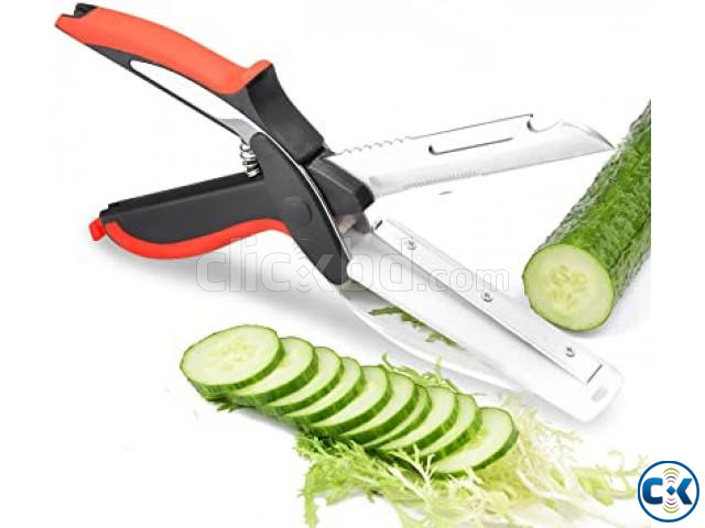 Clever Cutter 2 In 1 Fruit And Vegetable Cutter | ClickBD large image 1