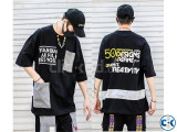 2022 New Year Fashion Casual Mens Letter Printing Colorblock