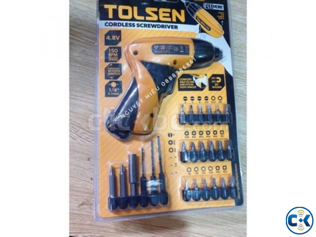 Tolsen Rechargeable Drill | ClickBD large image 2