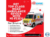 Medivic Ambulance Service in Hajipur Patna- Respond Quickly