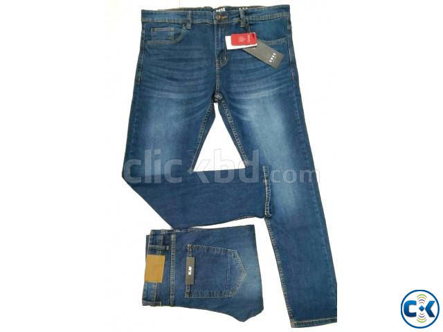 Stylish Blue Color Denim Jeans Pant For Men | ClickBD large image 0