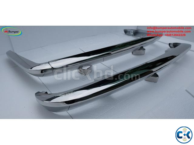 Triumph TR6 bumpers 1969-1974 by Stainless steel | ClickBD large image 1