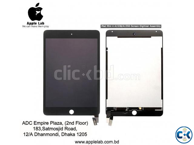 iPad Mini 4 A1538 A1550 Screen Digitizer Assembly | ClickBD large image 0