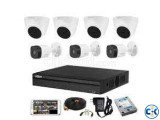 4Pcs CCTV Camera Package Full 2MP Camera