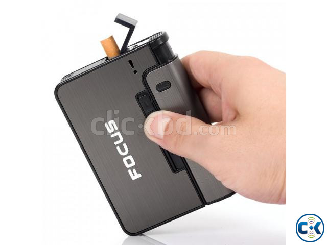 2-in-1 Cigarette Case With Lighter | ClickBD large image 1