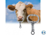 Stainless Steel Bull Cow Cattle Bovine Nose Ring Hoop Hanger