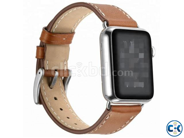 WiWU ATTELAGE Genuine Leather Watch Bands for iWatch | ClickBD large image 1