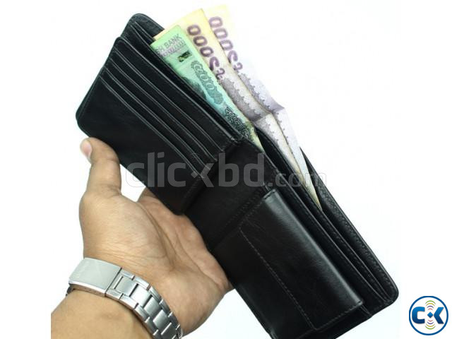 Fashionable Black Wallet For Men s. | ClickBD large image 0