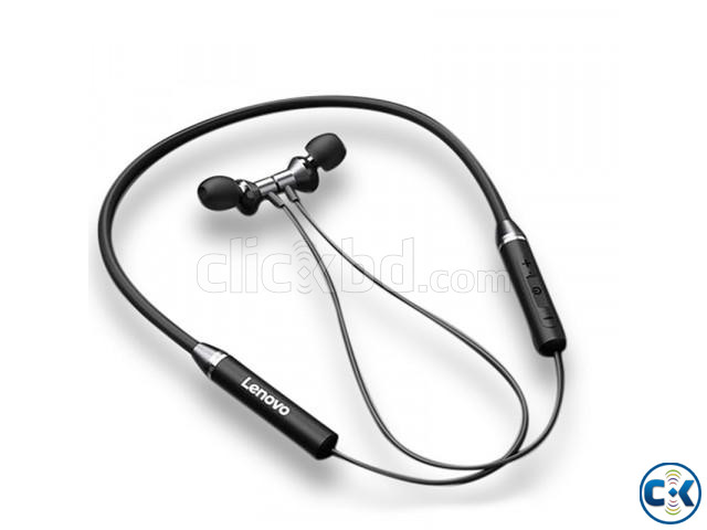 Lenovo Wireless Headsets HE05 Sport Earphone Magnetic Hangin | ClickBD large image 0