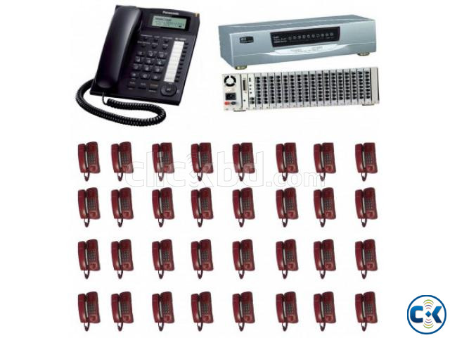 4 PCS TELEPHON SET IKE 8 PORT FULL PACKAGE | ClickBD large image 2