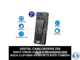 1080P HD Portable Body Camera Recording Pen Back Clip Z8S