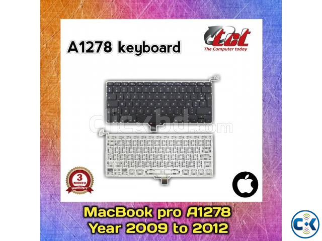 Replacement Apple MacBook keyboard for US UK version A1278. | ClickBD large image 0