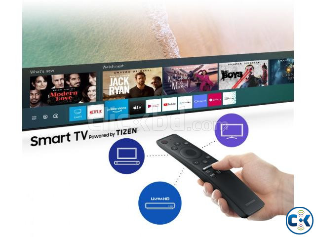 43 Inch Samsung AU8000 UHD 4K Smart TV | ClickBD large image 1